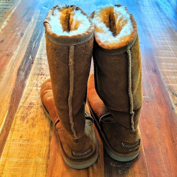 UGG Brown Koolaburra Boots Size 7 - Picture 3 of 6